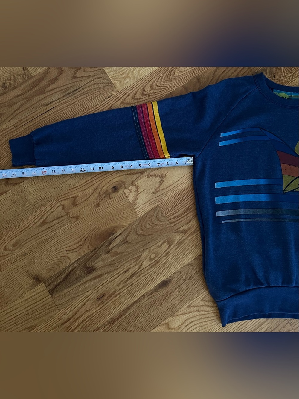 Aviator Nation Medium Surf Sunset Crewneck Sweatshirt Pockets Unisex - Picture 9 of 13